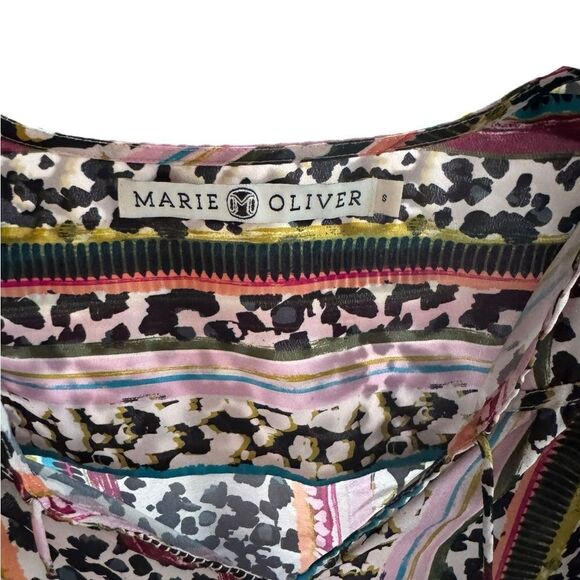 Marie Oliver Phoebe Peasant Blouse S - Picture 3 of 5